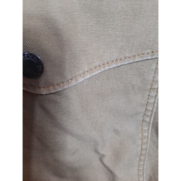 Filson Men's Brown Cotton DWR Dry Tin Cloth Ranch Jacket Size L - Picture 9 of 11